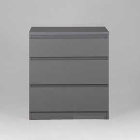 2.03.02.060.4 КАСТОР комод 3 ящика RU серый в Новоуральске - novouralsk.ok-mebel.com | фото 2