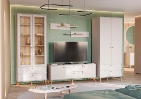 АФИНА Гостиная (модульная) кашемир серый в Новоуральске - novouralsk.ok-mebel.com | фото