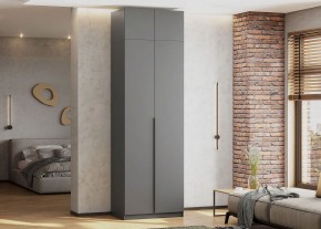 Антресоль 800 «ШК-5» Графит серый в Новоуральске - novouralsk.ok-mebel.com | фото 4