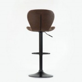 Барный стул Barneo N-86 Time / Black / VPU Brown Vintage коричневый винтаж PK970-18 в Новоуральске - novouralsk.ok-mebel.com | фото 2