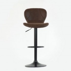 Барный стул Barneo N-86 Time / Black / VPU Brown Vintage коричневый винтаж PK970-18 в Новоуральске - novouralsk.ok-mebel.com | фото 3