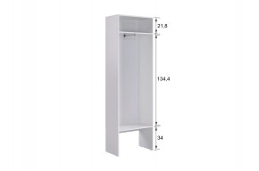 БАСКО Прихожая К6 (кашемир) в Новоуральске - novouralsk.ok-mebel.com | фото 6