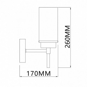 Бра Escada Legacy 2119/1A Chrome в Новоуральске - novouralsk.ok-mebel.com | фото 4