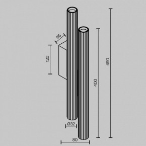 Бра Maytoni Calipso C082WL-24W2.7K-W в Новоуральске - novouralsk.ok-mebel.com | фото 5