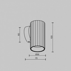 Бра Maytoni Calipso C106WL-01-GU10-B в Новоуральске - novouralsk.ok-mebel.com | фото 6