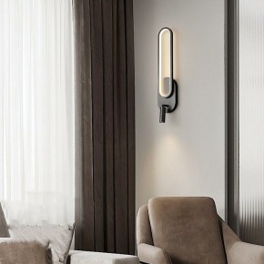 Бра с подсветкой Imperiumloft CARIT B Black carit01 в Новоуральске - novouralsk.ok-mebel.com | фото 4