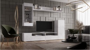 ДАЛЛАС Гостиная (модульная) цемент светлый в Новоуральске - novouralsk.ok-mebel.com | фото