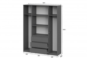 ДЕНВЕР Спальный гарнитур (модульный) в Новоуральске - novouralsk.ok-mebel.com | фото 9