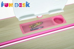 Парта-трансформер + стул Lavoro Pink в Новоуральске - novouralsk.ok-mebel.com | фото 6