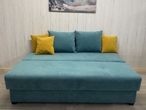 Диван Комфорт-1 (НПБ) велюр Luma 18 + подушки Luma 8 в Новоуральске - novouralsk.ok-mebel.com | фото 3