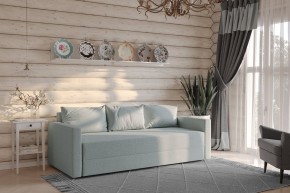 Диван-кровать Вало мятно-серый, ткань рогожка в Новоуральске - novouralsk.ok-mebel.com | фото 2