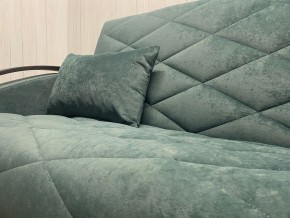 Диван Престиж-16 (НПБ+МДФ) велюр Sensey bottle green в Новоуральске - novouralsk.ok-mebel.com | фото 6