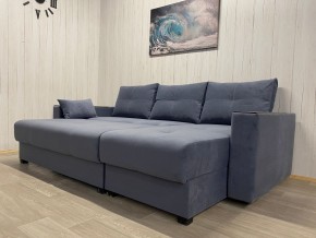 Диван угловой Комфорт-3 (НПБ+МДФ) велюр Monaco 13 в Новоуральске - novouralsk.ok-mebel.com | фото 3