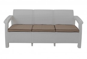 Диван Yalta Premium Sofa 3 Set (Ялта) белый (+подушки под спину) в Новоуральске - novouralsk.ok-mebel.com | фото 2