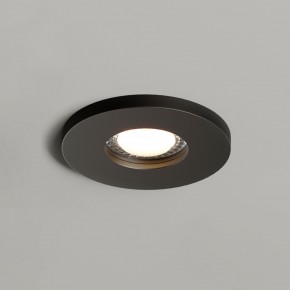 DK2036-BK Встраиваемый светильник влагозащ., IP 44, до 15 Вт, GU10, LED, черный, алюминий в Новоуральске - novouralsk.ok-mebel.com | фото