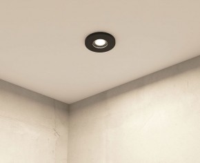 DK2036-BK Встраиваемый светильник влагозащ., IP 44, до 15 Вт, GU10, LED, черный, алюминий в Новоуральске - novouralsk.ok-mebel.com | фото 7