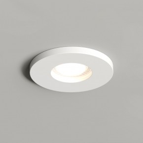 DK2036-WH Встраиваемый светильник влагозащ., IP 44, до 15 Вт, GU10, LED, белый, алюминий в Новоуральске - novouralsk.ok-mebel.com | фото