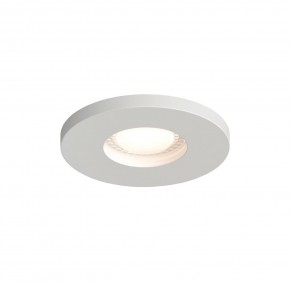 DK2036-WH Встраиваемый светильник влагозащ., IP 44, до 15 Вт, GU10, LED, белый, алюминий в Новоуральске - novouralsk.ok-mebel.com | фото 3