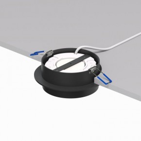 DK2090-BK Встраиваемый светильник FLAT, IP 20, до 15 Вт, GX53, LED, черный, алюминий в Новоуральске - novouralsk.ok-mebel.com | фото 4