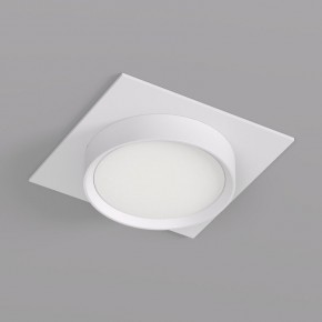 DK2091-WH Встраиваемый светильник FLAT, IP 20, до 15 Вт, GX53, LED, белый, алюминий в Новоуральске - novouralsk.ok-mebel.com | фото 2