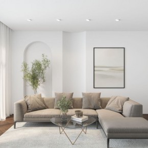 DK2091-WH Встраиваемый светильник FLAT, IP 20, до 15 Вт, GX53, LED, белый, алюминий в Новоуральске - novouralsk.ok-mebel.com | фото 5