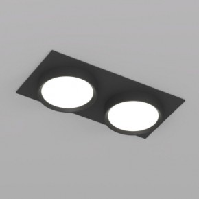 DK2092-BK Встраиваемый светильник FLAT, IP 20, до 15 Вт, GX53, LED, черный, алюминий в Новоуральске - novouralsk.ok-mebel.com | фото 4