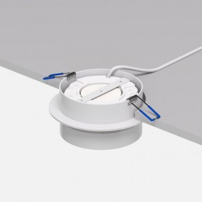 DK2100-WH Встраиваемый светильник NIKO, IP 20, до 15 Вт, GX53, LED, белый, акрил, алюминий в Новоуральске - novouralsk.ok-mebel.com | фото 4