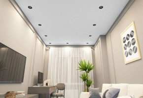 DK2120-BK Встраиваемый светильник, IP 20, 50 Вт, GU10, черный, алюминий в Новоуральске - novouralsk.ok-mebel.com | фото 6