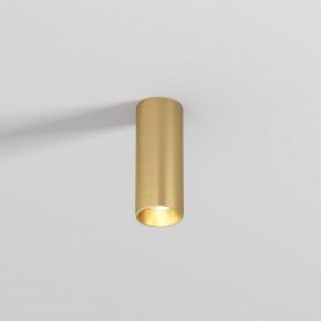 DK2615-SB Накладной светильник SHINE TUBE со светодиодом, D45*H115, IP20, 3000К, 7W, RA?90, сатинированная латунь, алюминий в Новоуральске - novouralsk.ok-mebel.com | фото