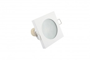 DK3014-WH Встраиваемый светильник влагозащ., IP 44, 50 Вт, GU10, белый, алюминий в Новоуральске - novouralsk.ok-mebel.com | фото 4