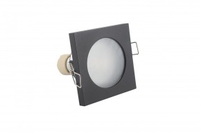 DK3015-BK Встраиваемый светильник влагозащ., IP 44, 50 Вт, GU10, черный, алюминий в Новоуральске - novouralsk.ok-mebel.com | фото 4
