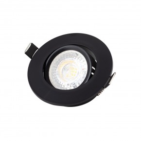 DK3020-BK Встраиваемый светильник, IP 20, 10 Вт, GU5.3, LED, черный, пластик в Новоуральске - novouralsk.ok-mebel.com | фото 2