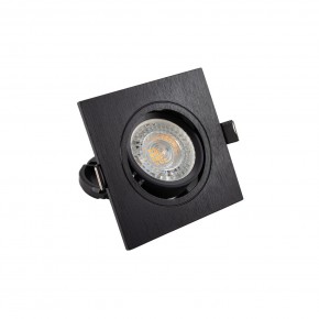 DK3021-BK Встраиваемый светильник, IP 20, 10 Вт, GU5.3, LED, черный, пластик в Новоуральске - novouralsk.ok-mebel.com | фото 2