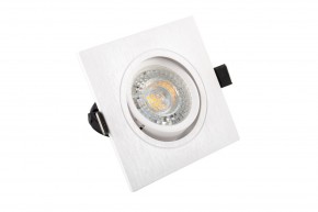 DK3021-WH Встраиваемый светильник, IP 20, 10 Вт, GU5.3, LED, белый, пластик в Новоуральске - novouralsk.ok-mebel.com | фото