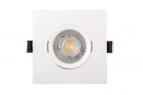 DK3021-WH Встраиваемый светильник, IP 20, 10 Вт, GU5.3, LED, белый, пластик в Новоуральске - novouralsk.ok-mebel.com | фото 2