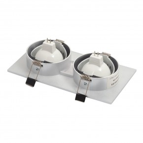 DK3022-CM Встраиваемый светильник, IP 20, 10 Вт, GU5.3, LED, серый, пластик в Новоуральске - novouralsk.ok-mebel.com | фото 4