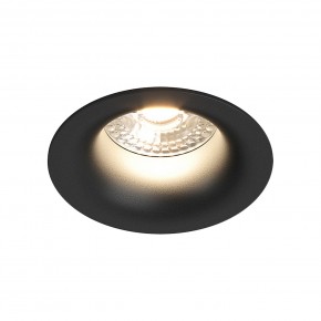 DK3024-BK Встраиваемый светильник, IP 20, 10 Вт, GU5.3, LED, черный, пластик в Новоуральске - novouralsk.ok-mebel.com | фото