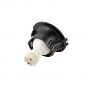 DK3024-BK Встраиваемый светильник, IP 20, 10 Вт, GU5.3, LED, черный, пластик в Новоуральске - novouralsk.ok-mebel.com | фото 3
