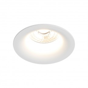 DK3024-WH Встраиваемый светильник, IP 20, 10 Вт, GU5.3, LED, белый, пластик в Новоуральске - novouralsk.ok-mebel.com | фото