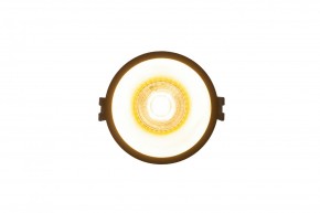 DK3026-BG Встраиваемый светильник, IP 20, 10 Вт, GU5.3, LED, черный/золотой, пластик в Новоуральске - novouralsk.ok-mebel.com | фото 2