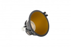 DK3026-BG Встраиваемый светильник, IP 20, 10 Вт, GU5.3, LED, черный/золотой, пластик в Новоуральске - novouralsk.ok-mebel.com | фото 4