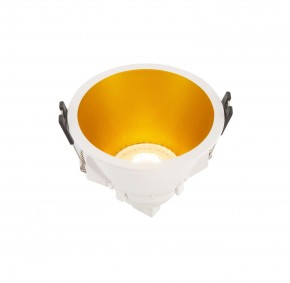 DK3026-WG Встраиваемый светильник, IP 20, 10 Вт, GU5.3, LED, белый/золотой, пластик в Новоуральске - novouralsk.ok-mebel.com | фото 4