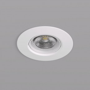 DK3028-WH Встраиваемый светильник, IP 20, 10 Вт, GU5.3, LED, белый, пластик в Новоуральске - novouralsk.ok-mebel.com | фото 2