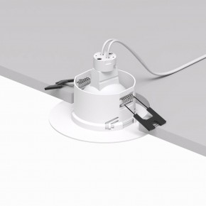 DK3028-WH Встраиваемый светильник, IP 20, 10 Вт, GU5.3, LED, белый, пластик в Новоуральске - novouralsk.ok-mebel.com | фото 3