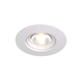 DK3028-WH Встраиваемый светильник, IP 20, 10 Вт, GU5.3, LED, белый, пластик в Новоуральске - novouralsk.ok-mebel.com | фото 5