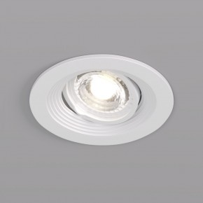 DK3029-WH Встраиваемый светильник, IP 20, 10 Вт, GU5.3, LED, белый, пластик в Новоуральске - novouralsk.ok-mebel.com | фото