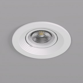 DK3029-WH Встраиваемый светильник, IP 20, 10 Вт, GU5.3, LED, белый, пластик в Новоуральске - novouralsk.ok-mebel.com | фото 4