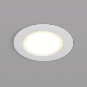 DK3046-WH Встраиваемый светильник, IP 20, 5Вт, LED, белый, пластик в Новоуральске - novouralsk.ok-mebel.com | фото