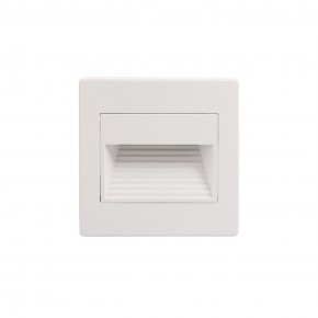 DK3050-WH Светильник встраиваемый в стену, IP 20, LED 3000, 1 Вт, белый, пластик в Новоуральске - novouralsk.ok-mebel.com | фото 3