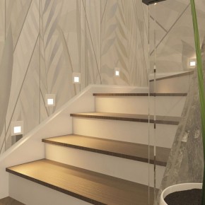 DK3050-WH Светильник встраиваемый в стену, IP 20, LED 3000, 1 Вт, белый, пластик в Новоуральске - novouralsk.ok-mebel.com | фото 9